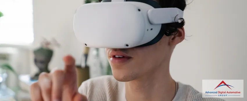ADAG - Man using virtual reality headset
