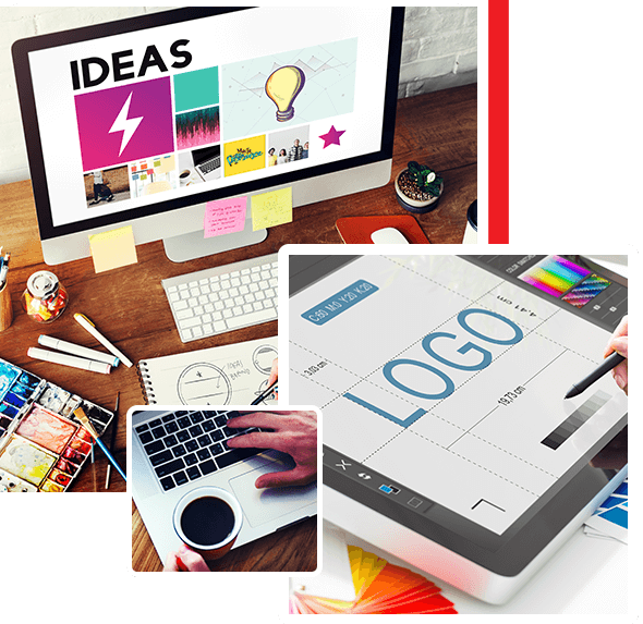 Creating ideas on how to build and design websites branding.